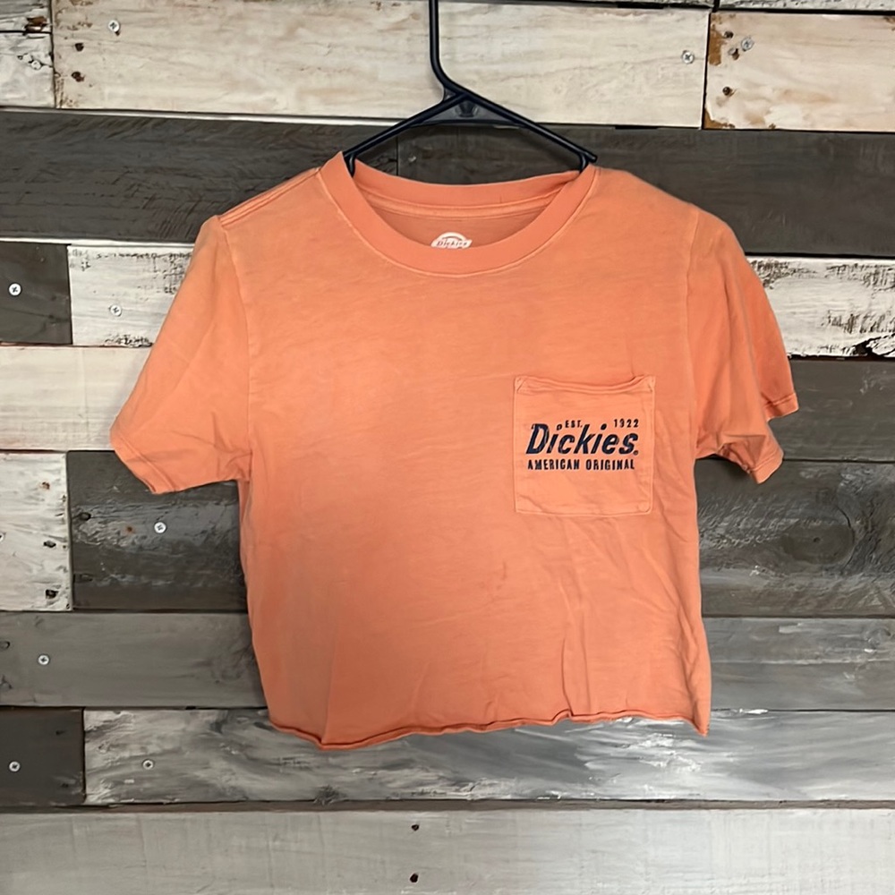 Dickies orange copped t-shirt